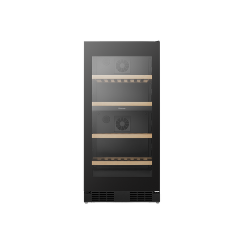 Hisense 108 Bottle Dual Zone Wine Cabinet - HRWC108B