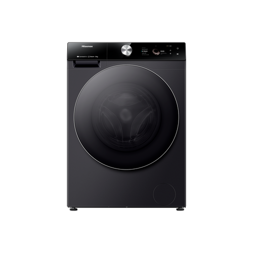 Hisense 12kg Charcoal Black Front Load Washer - Series 9 - HWFS1214PB