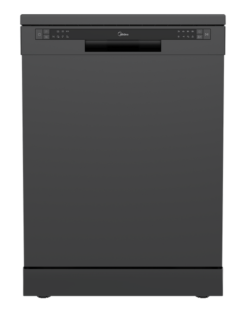 Midea 60cm Grey Freestanding Dishwasher - 12 Place Settings - MDW6063F12UB