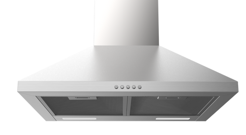 Midea 60cm Stainless Steel Pyramid Canopy Rangehood - 450m3/hr - 60A15-EA26
