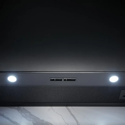 Omega 90cm Black Undermount Rangehood - 1000m3/hr - ORU90MB