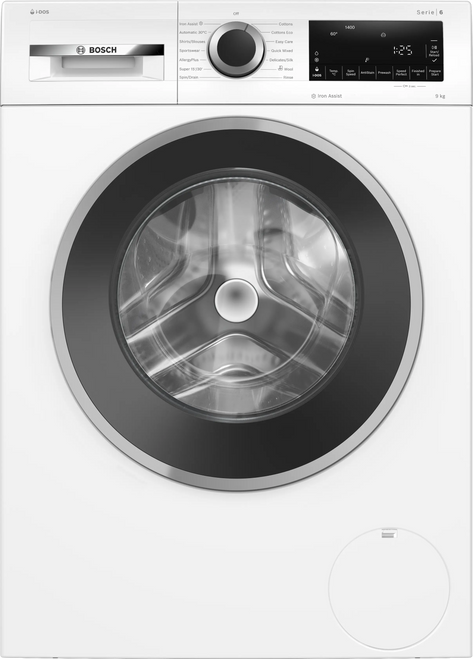 Bosch 9kg White Front Loader Washing Machine - Series 6 - WGG244F0AU