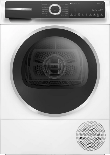 Bosch 8kg White Heat Pump Dryer - Series 8 - WQH235B8AU