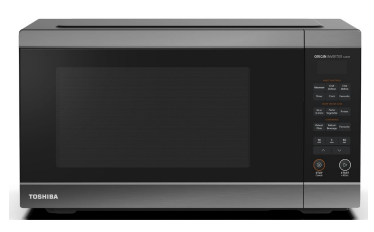 Toshiba 42L Black Inverter Turntable Microwave 1200W - ML3-EM45PFI(BS)