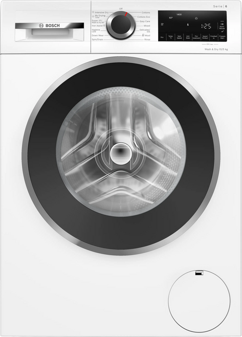 Bosch 10kg/5kg White Washer Dryer Combo - Series 6 - WNA254U3AU