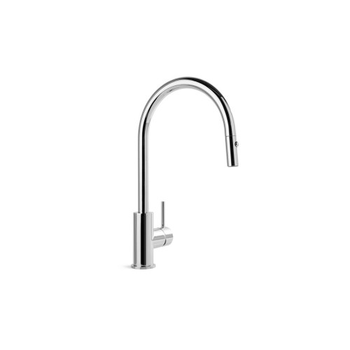Brodware City Stik Pullout Kitchen Mixer - Brushed Nickel - 1.9908.04.0.41