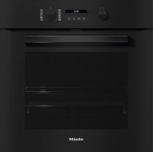 Miele 60cm Black Pyrolytic Built-In Oven - H2861BPOBSW