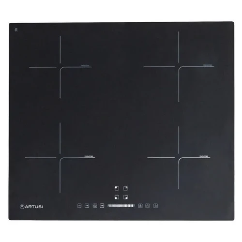 Artusi 60cm Nano Matte Black 4 Zones Built-In Induction Cooktop - AID6004NB