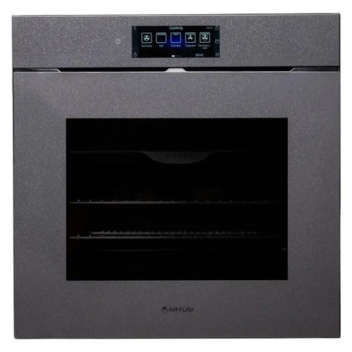 Artusi 60cm Nano Matte Black Designer Series Built-In Oven With Air Fry & TFT - AON619NB