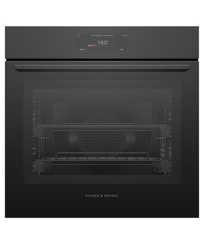 Fisher & Paykel 60cm Black Glass Combi-Steam Oven - Series 11 - OS60SAMHUB5