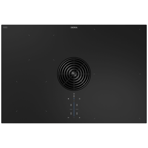 Bora 76cm M Pure 4 Zone Matte Black Induction Cooktop With Integrated Recirculating Extractor - Series 2 - PURMU2R