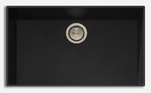 Oliveri Santorini 690mm Bowl Under Mount Sink - ST-BL1590UOF