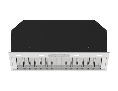 Whispair Monte Carlo 90cm Super Deep Concealed Hood - 1020m3 Onboard Motor - X3MD09S5.OP