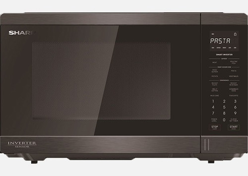 Sharp Black Smart Inverter Microwave - 1200W - R395EBS