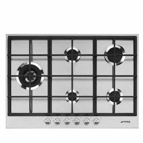 SMEG 72CM GAS COOKTOP 5 BURNER PX375LAU