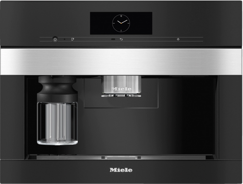 Miele Pureline Cleansteel Built-In Coffee Machine - CVA7845CLST