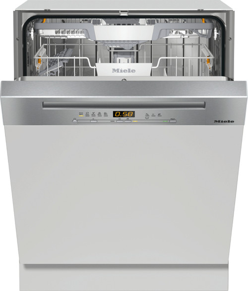 Miele Clean Steel Semi-Integrated Dishwasher - G5210SCI CLST