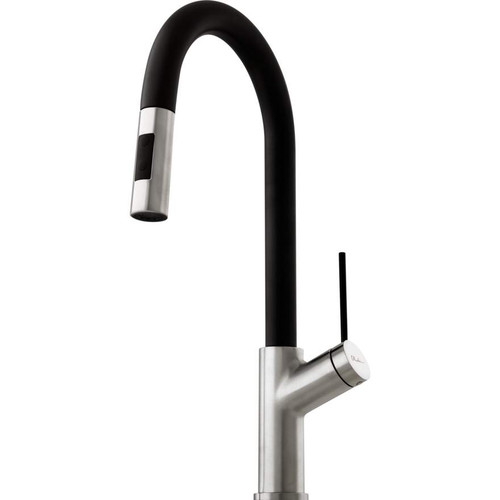 Oliveri Vilo High Head Pull-Out Tap - Brushed Chrome - VT0426B