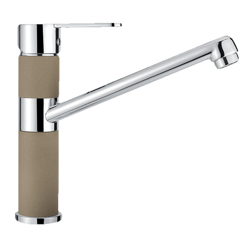 Armando Vicario Isa Kitchen Mixer Tap - Chrome/Concrete - 400456C