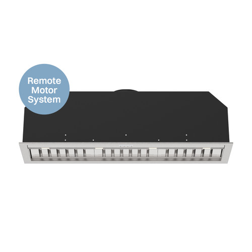 Whispair Monte Carlo 120cm Concealed Hood - 1140-2010m3/hr Quiet External Motors - X3M12S5