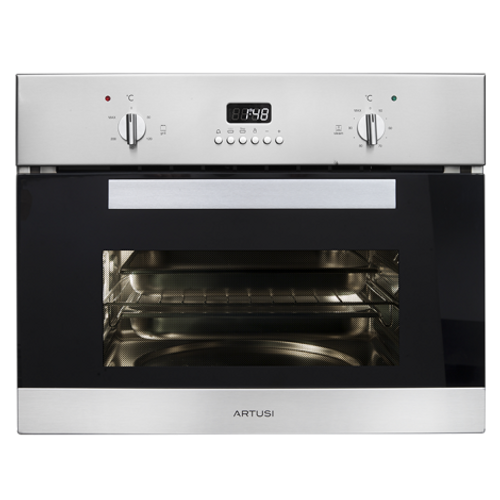 Artusi 60cm Built-In Steam Oven With Grill - ACSO45X