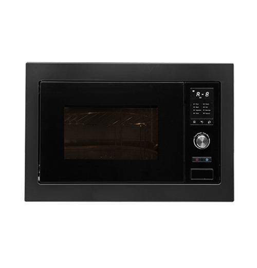 Artusi 60cm Black Built-In Microwave - AMG28TKB/1