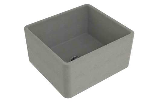 Turner Hastings Novi 50 X 46 Concrete Look Single Bowl Fine Fireclay Butler Sink - NO504FS-CL