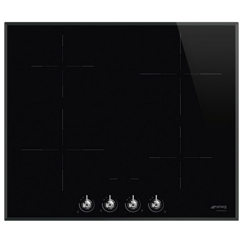 Smeg 60cm Black Induction Cooktop - SI364BM