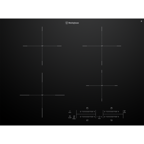 Westinghouse 70cm 4 Zone Induction Cooktop - WHI743BD