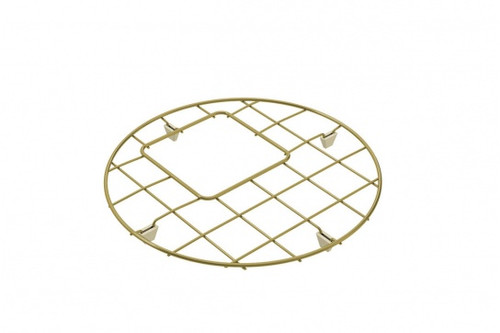 Turner Hastings Cuisine Round 47 X 47 Protective Brushed Brass Grid - CUR47SSG-BB