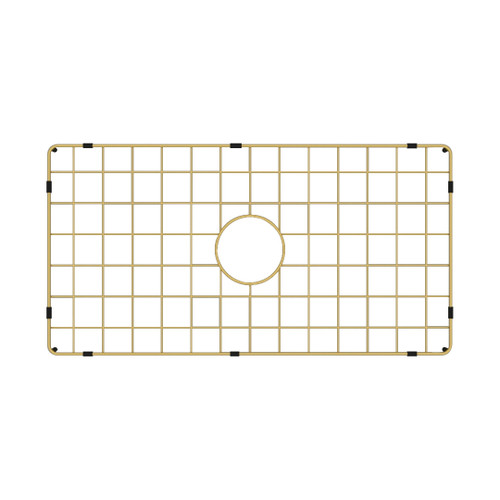 Turner Hastings Cuisine 81 X 48 Protective Brushed Brass Grid - CU811SSG-BB