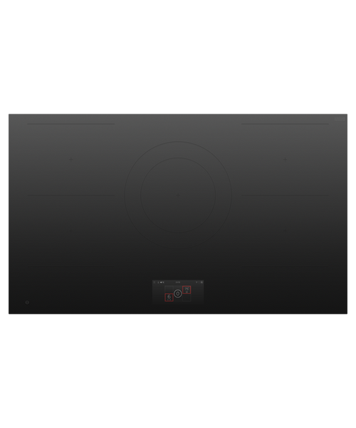 Fisher & Paykel 90cm Black Primary Modular 5 Zone Induction Cooktop With Smart Zone - Series 9 - CI905DTTB1
