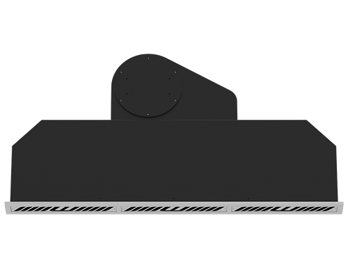 Whispair Barcelona 120cm Make Up Air Concealed Hood - 550m3/hr Onboard Motor - X2B12S1.OA/X2B12S2.OAX