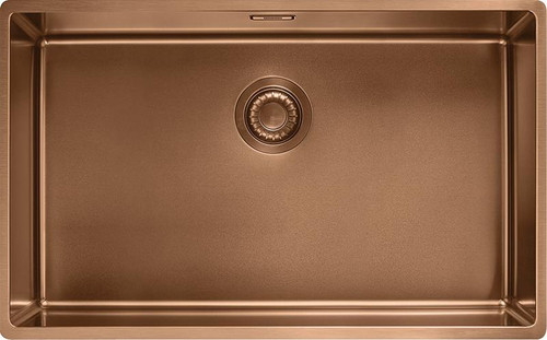 Franke Mythos Masterpiece 685mm Single Bowl Copper Sink - BXM210-68CP