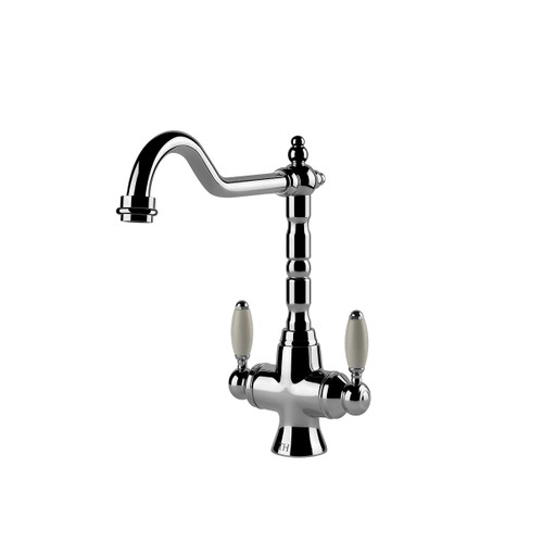 Turner Hastings Providence Double Sink Mixer - Chrome - PR401DM-CH