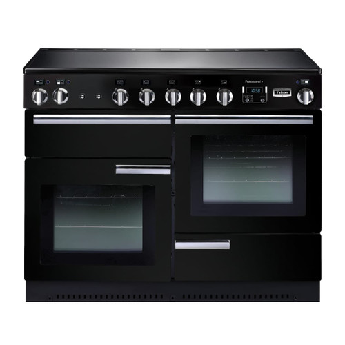 Falcon 110cm Black Professional+ Induction Range Cooker - Split Ovens - PROP110EI5GB/CH