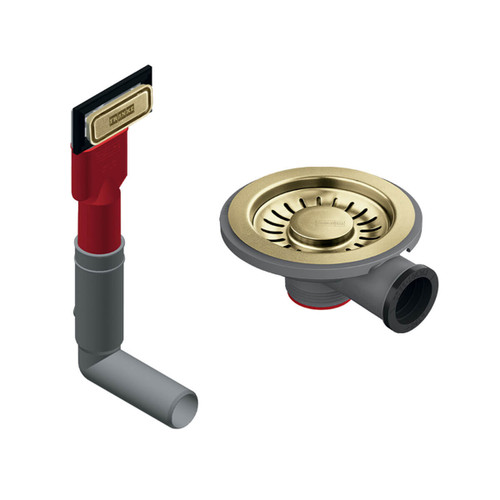 Franke Gold Waste Kit & Overflow Kit - GD-OFK