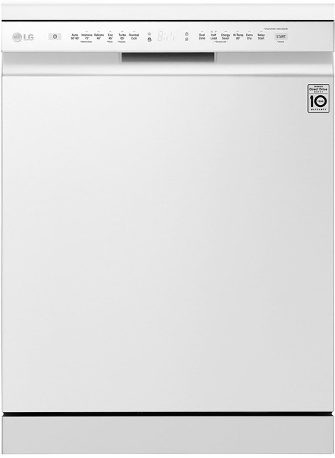 LG QuadWash® White Freestanding Dishwasher - XD5B14WH