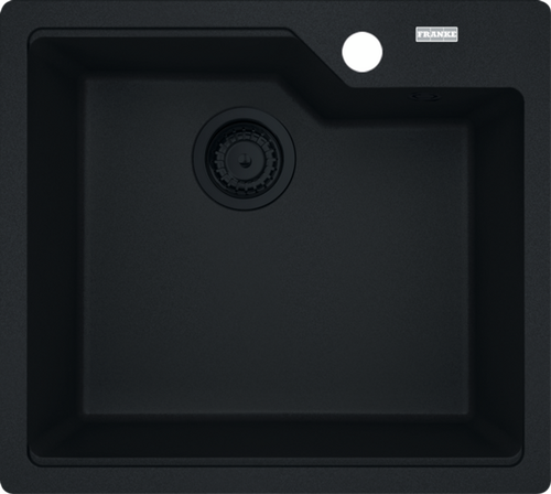 Franke Urban 560mm Matte Black Single Bowl Fragranite Sink - UBG610-56MB - CLEARANCE*