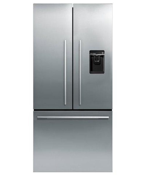 FISHER & PAYKEL 487L FRENCH DOOR FRIDGE WITH ICE MAKER & WATER - RF522ADUX5