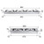Ilve 90cm 4 Burner Gas Cooktop With Tepanyaki Plate - HCB90FC/SS