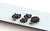 Pitt Black Dempo 4 Burner Natural Gas Cooktop - DEMPO4BT/NG