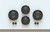 Pitt Black Dempo 4 Burner Natural Gas Cooktop - DEMPO4BT/NG