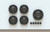 Pitt Black Ebeko 5 Burner Natural Gas Cooktop - EBEKO5BT/NG