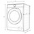 AEG 10kg 9000 Series White Front Load Washer - LF9516O8Q
