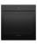 Fisher & Paykel 60cm Black Glass Handleless Built-In Pyrolytic Oven - Series 9 - OB60SMPTNB1