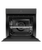 Fisher & Paykel 60cm Black Glass Handleless Built-In Pyrolytic Oven - Series 9 - OB60SMPTNB1