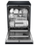 Haier Black Freestanding Dishwasher With Steam - 600 Series - HDW15F3B1