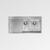 Innova Kova 1 & 1/2 Bowl Sink With Drainer - Stainless Steel - SR10851
