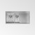 Innova Kova 1 & 1/2 Bowl Sink With Drainer - Stainless Steel - SR10851